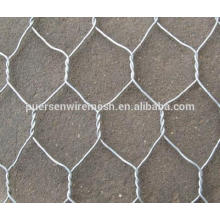 Red de alambre hexagonal galvanizado para red Cast de Puersen